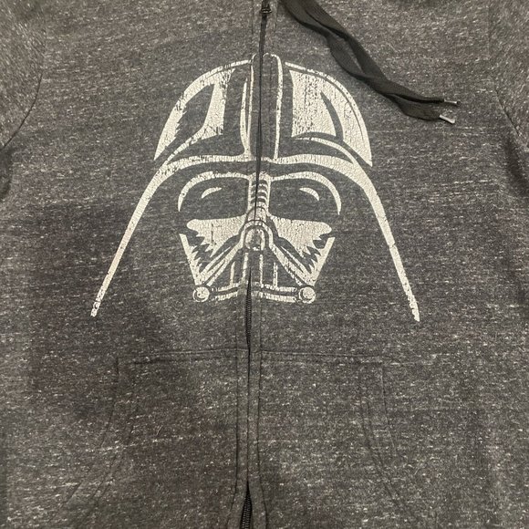 STARWARS DARTH VADER FULL ZIP  MENS SWEATSHIRT/ HOODIE SIZE L - Picture 5 of 6